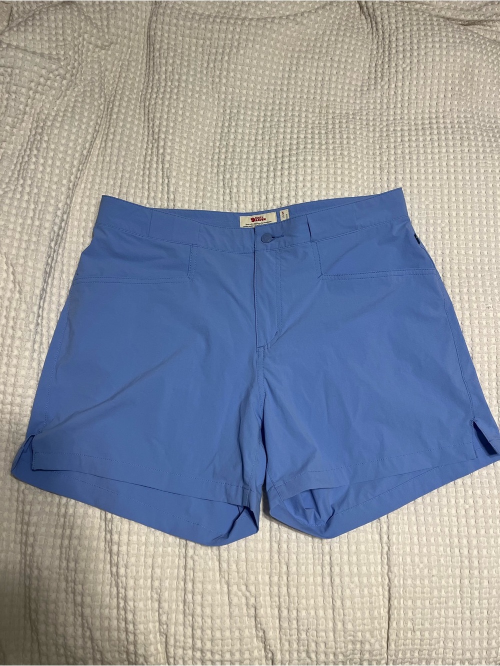 Fjallraven Women's Light Blue Performance Shorts